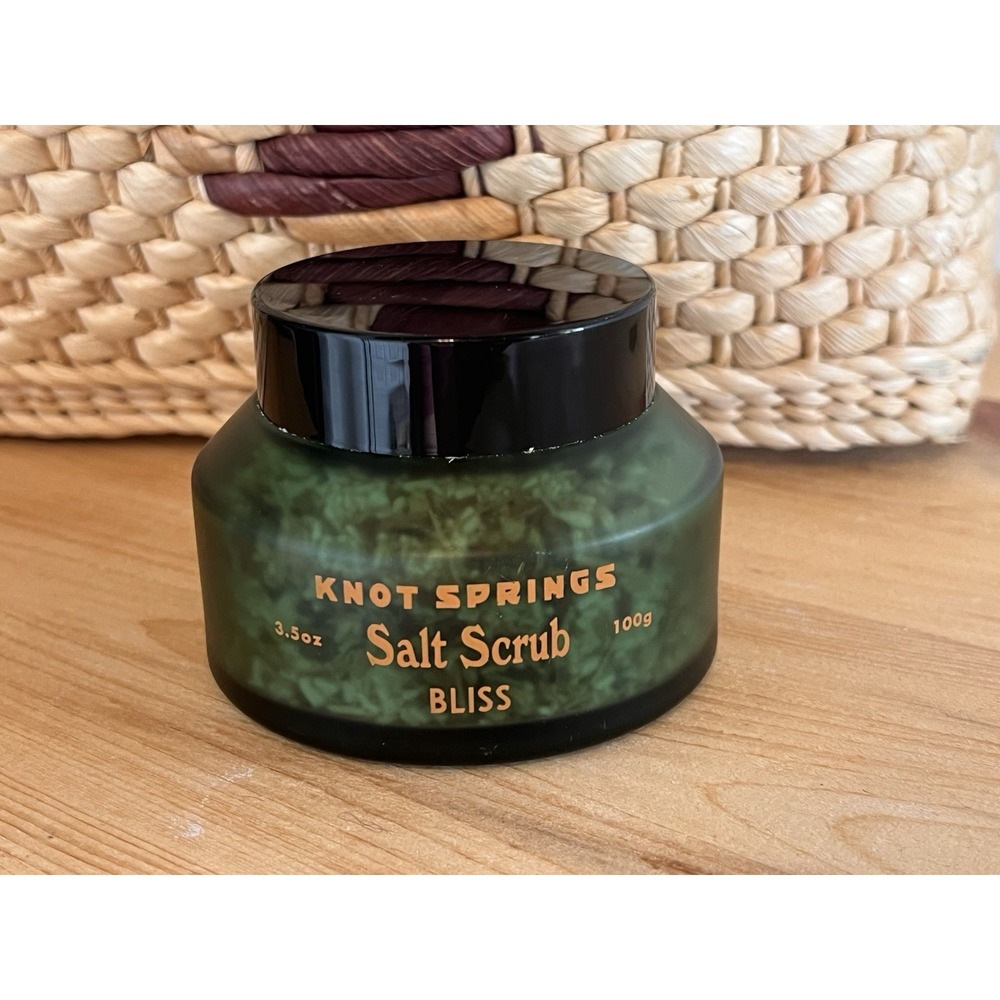 KNOT‎ SPRINGS  Bliss Salt Scrub 3.5oz Jar